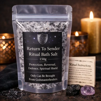 Return To Sender Ritual Bath Salt 150g - Protection Reversal Charged