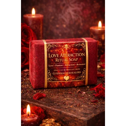 Love Attraction Ritual Soap- Love Passion Romance Desire Charged
