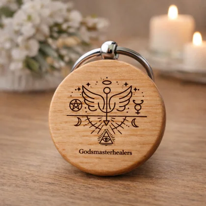 Angelic Sigil Keyring – Divine Protection & Power