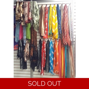 20 Pcs. Assortment of High End Women's Scarves