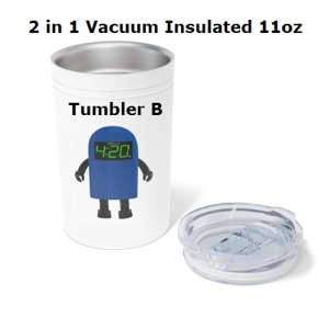 2-in-1 Vacuum Insulated 11oz Tumbler