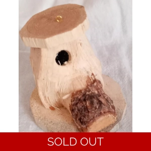 32A Miniature One Of A Kind Birdhouse Ornament