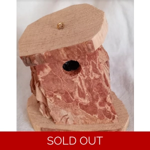 35A Miniature One Of A Kind Birdhouse Ornament