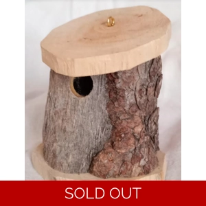 38A Miniature One Of A Kind Birdhouse Ornament