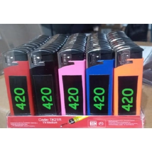 5 Clipper Refillable 420 Lighters