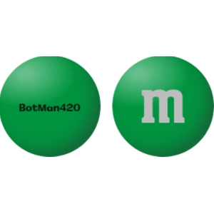 Botman420© Green M&M's