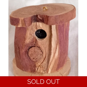 45A Miniature One Of A Kind Birdhouse Ornament