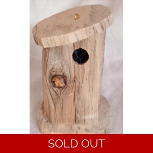 47A Miniature One Of A Kind Birdhouse Ornament