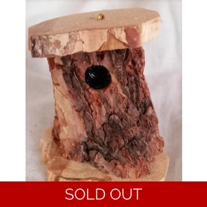 49A Miniature One Of A Kind Birdhouse Ornament