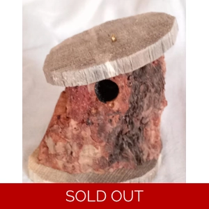 51A Miniature One Of A Kind Birdhouse Ornament