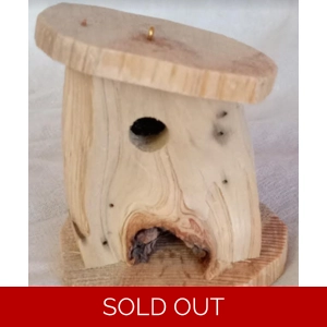 58A Miniature One Of A Kind Birdhouse Ornament