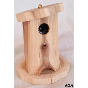 60A Miniature One Of A Kind Birdhouse Ornament