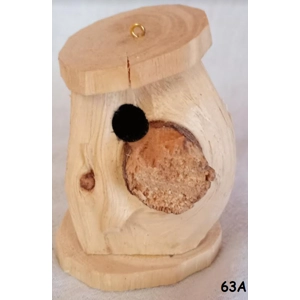 63A Miniature One Of A Kind Birdhouse Ornament