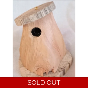 70A Miniature One Of A Kind Birdhouse Ornament