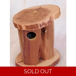 71A Miniature One Of A Kind Birdhouse Ornament