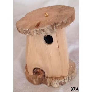 87A Miniature One Of A Kind Birdhouse Ornament