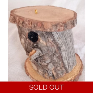 89A Miniature One Of A Kind Birdhouse Ornament