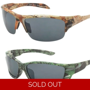 2 MEN'S CAMOUFLAGE SUNGLASSES BIG BUCK IWEAR