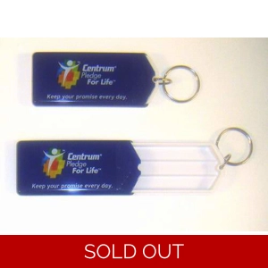 300 Travel Size Pill Holder Keychains