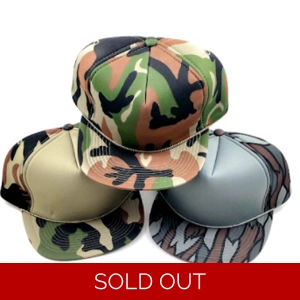 Assorted Adjustable Camouflage Baseball Caps