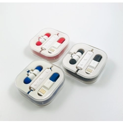 Bluetooth® Earbuds in a Clear Case