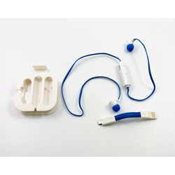 Bluetooth® Earbuds in a Clear Case