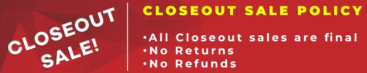 Closeouts