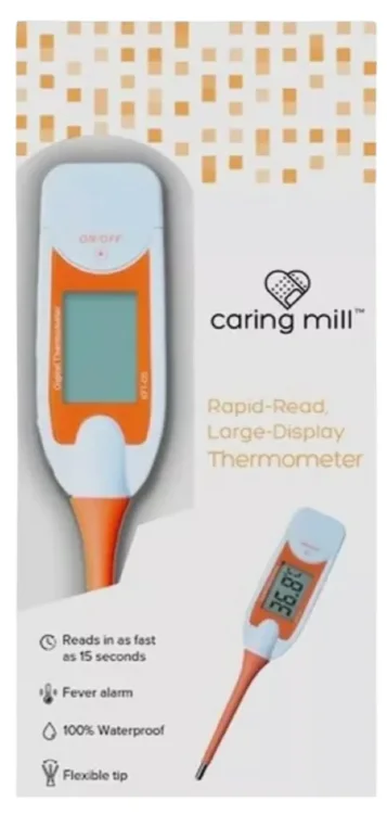 Caring Mill Rapid Read Display Thermometer