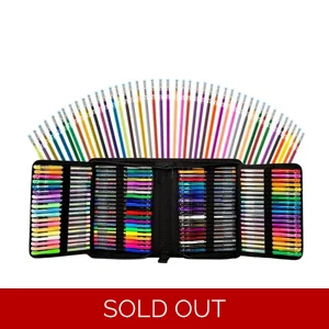 DasKid 160 Color Artist Gel Pen Set + Refills