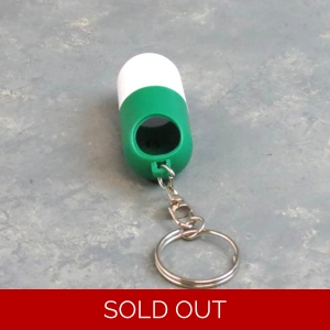 Twist A Pill Keychain