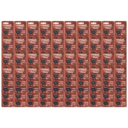 CR2032 Lithium 3V Batteries, 10 on 2 cards