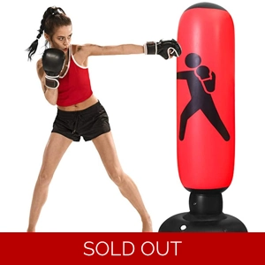 5' Inflatable Punching Bag for Kids & Adults