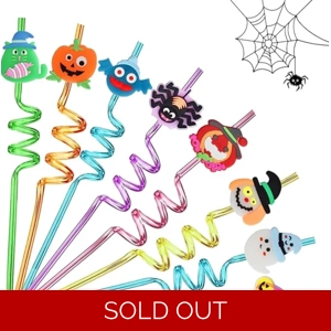 Halloween Straws