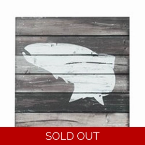 Lodge Fish Wood Wall Décor