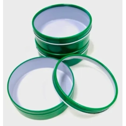 8 Oz Premium Shallow Round Tins