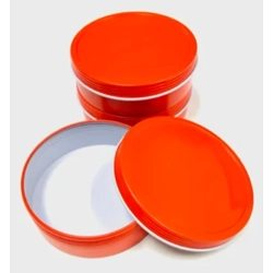 8 Oz Premium Shallow Round Tins