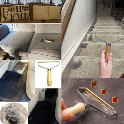 Uproot Lint Cleaner Pro Pet Hair, Portable Lint Remover