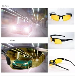 "Van Lead" High Definition Night Vision Driving Glasses