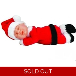 Anne Geddes Baby Santa 9 inc..