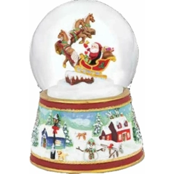 Breyer 700242 Santa's Sleigh Musical Globe