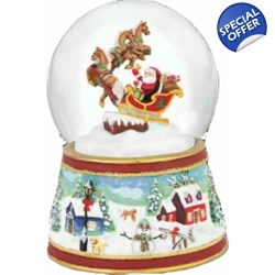 Breyer 700242 Santa's Sleigh Musical Globe