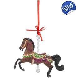 Breyer 700625 Herald Carousel 2021 Christmas Orn..