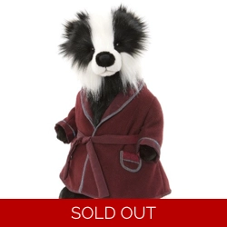 Charlie Bears CS225300 Bedward Badger 2022 Ltd Ed