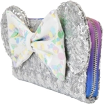 Loungefly Disney Minnie Mouse Birthday Celebration Silver Wallet
