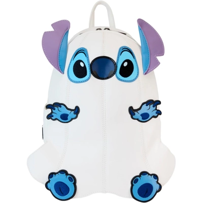 Loungefly Disney Stitch Ghost BOO Glow in the Dark Mini Backpack