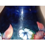 Moorcroft Pottery - Orchids & Spring Flowers 15 inch Vase by Walter c1930/40s