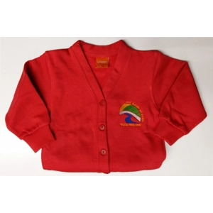 Ysgol Bro Teifi Primary Cardigan Red