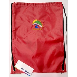 Ysgol Bro Teifi Gym Bag Red