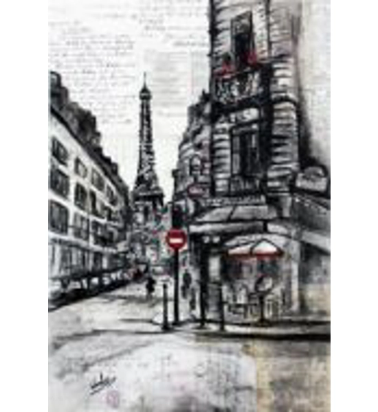 A STREET CORNER IN PARIS