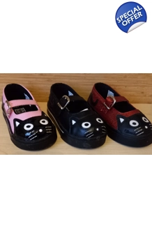 TUK childrens Kitty Shoes. UK P£P included